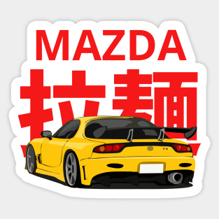 mazda rx7 Sticker